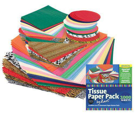 Basics Classroom Tissue Pack Pack of 1000 - Zart