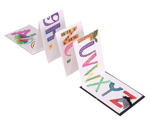 Fold-Out Journals Pack of 10 - Zart