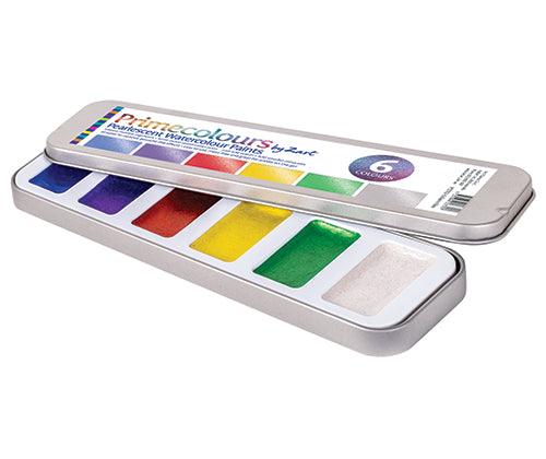 Zart Primecolours Pearlescent Watercolour Paints - Zart