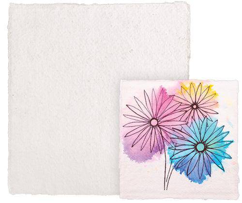 Handmade 100% Recycled Cotton Watercolour Paper 300gsm - Zart