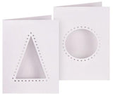 Christmas Cut-out Threading Card Pack of 10 - Zart