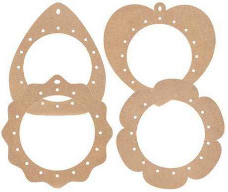 Kraft Weaving Hanger Shapes Pack of 12 - Zart