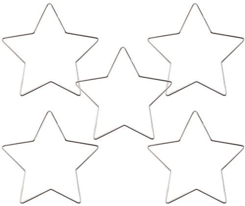 Wire Star 15cm Pack of 5 - Zart