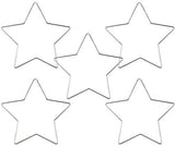 Wire Star 15cm Pack of 5 - Zart