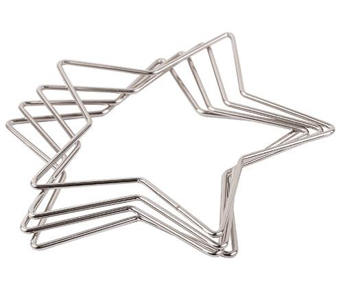 Wire Star 15cm Pack of 5 - Zart