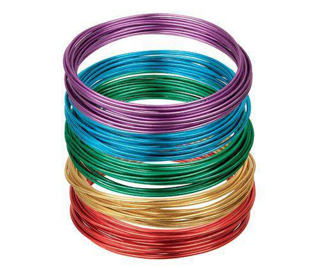 Craft Coloured Wire 2mm Pack of 5 - Zart