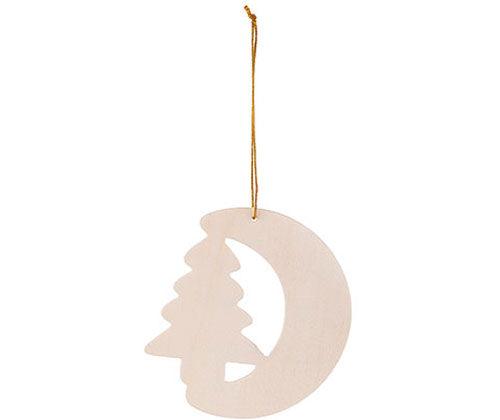 Wooden Christmas Shapes Pack of 12 - Zart