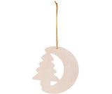 Wooden Christmas Shapes Pack of 12 - Zart