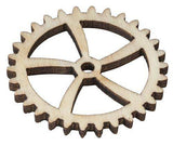 Wooden Gears and Cogs Assorted Pack of 100 - Zart