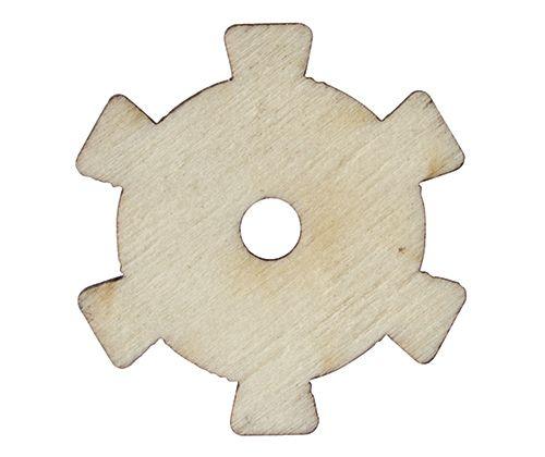 Wooden Gears and Cogs Assorted Pack of 100 - Zart