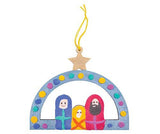 Wooden Nativity Hanger Pack of 12 - Zart