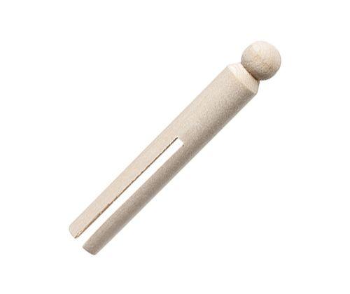 Wooden Peg and Stand 9.5cm Pack of 24 - Zart