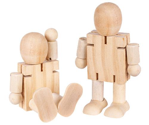 Wooden Robot 11cm - Zart