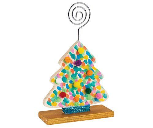 Wooden Stand with Photo Holder Tree - Zart