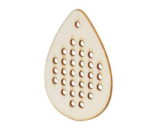 Wooden Threading Shapes Assorted Pack of 30 - Zart