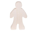 Wooden Person Shape Pack of 10 - Zart